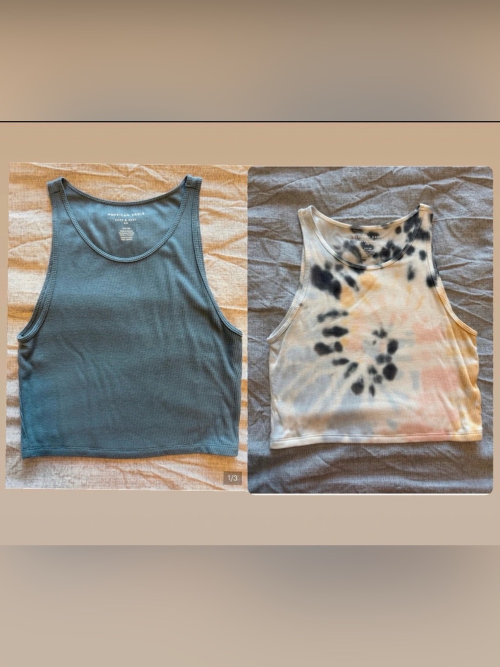 American Eagle Cropped Tanks Set (2 tops)